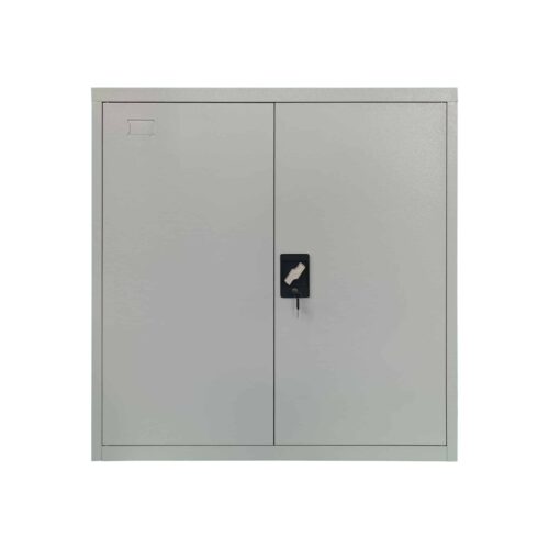Small Cupboard 2 Doors Display Metal Steel Cabinet-3